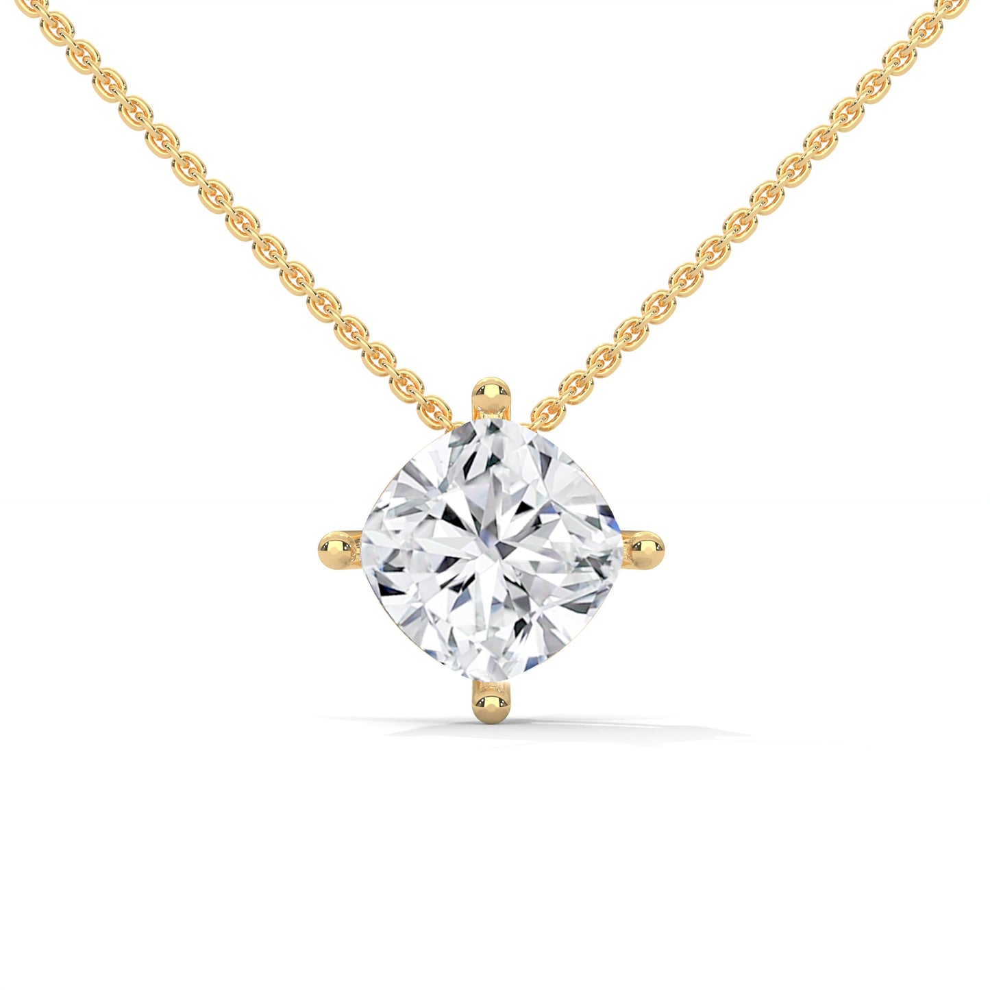 Rovienne Round Pendant With Chain