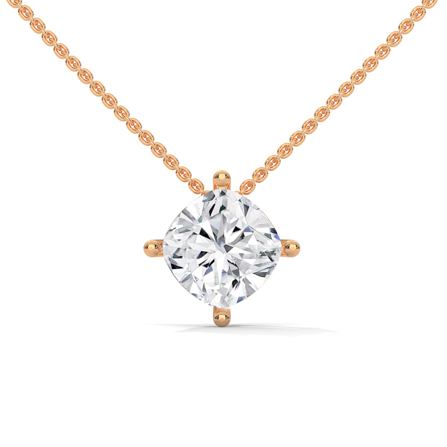 Rovienne Round Pendant With Chain