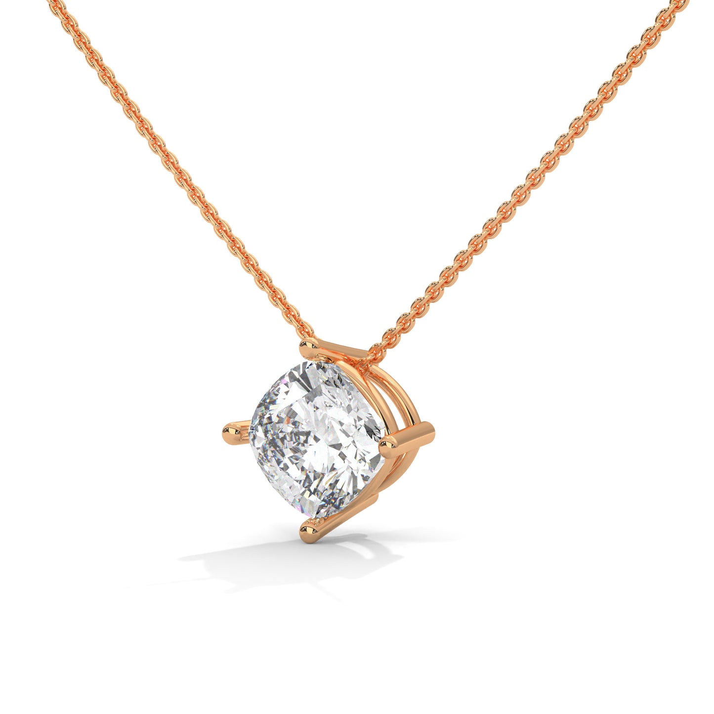 Rovienne Round Pendant With Chain