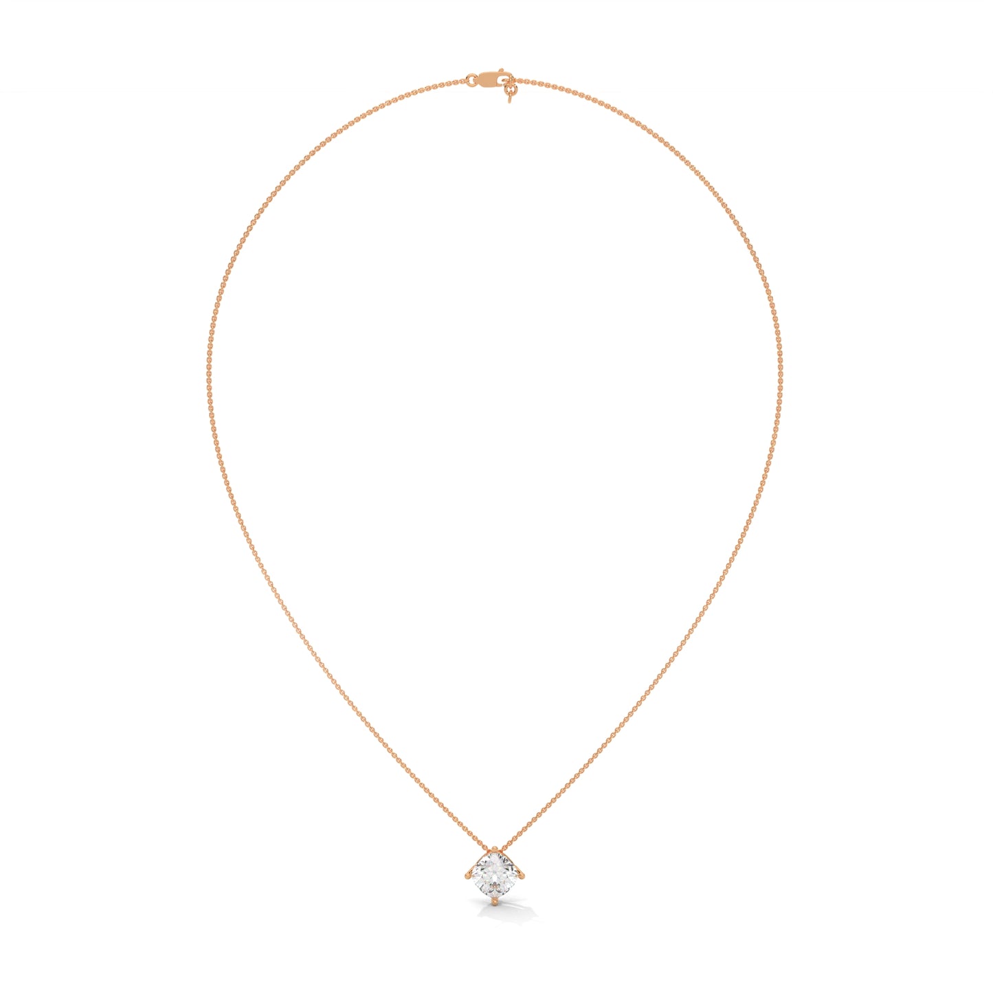 Rovienne Round Pendant With Chain
