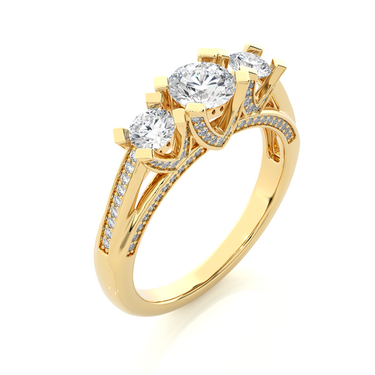 Queens Trio Ring