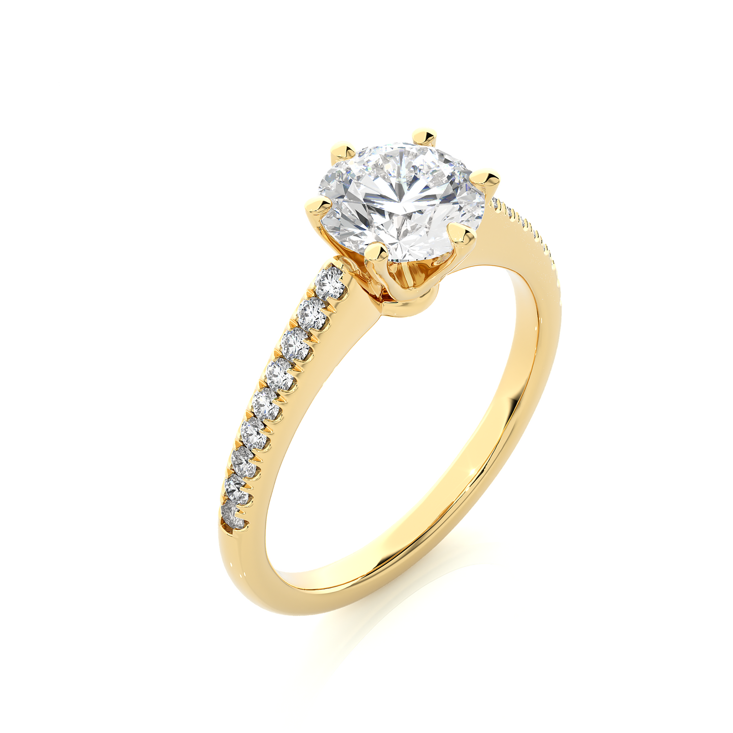 Signature Side Stone Ring