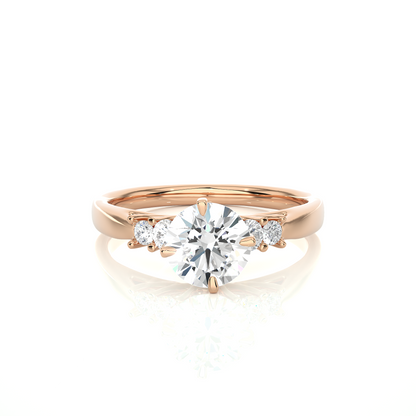 Starlight Side Stone Ring