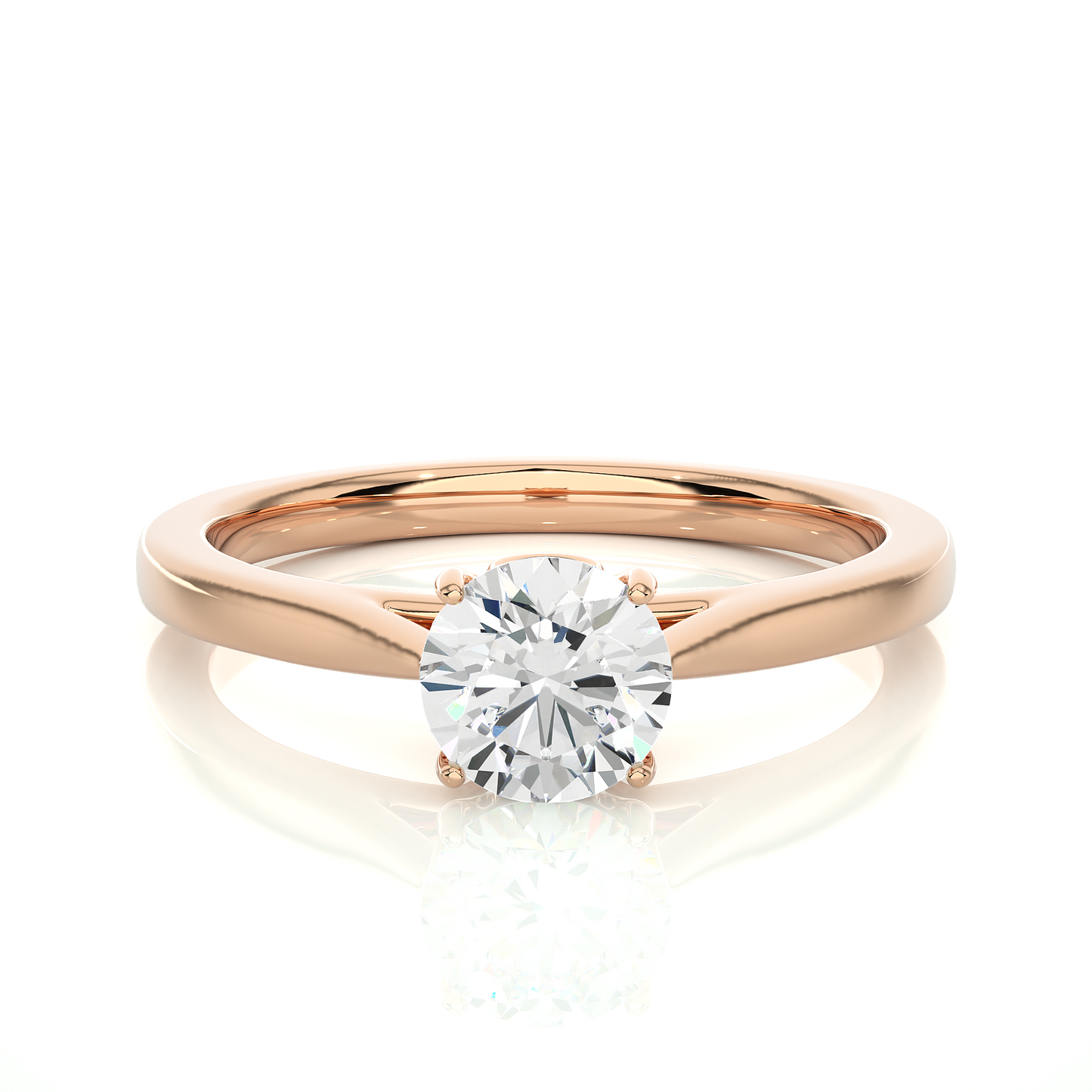 Stellar Solitaire Ring