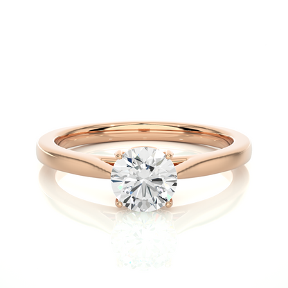 Stellar Solitaire Ring
