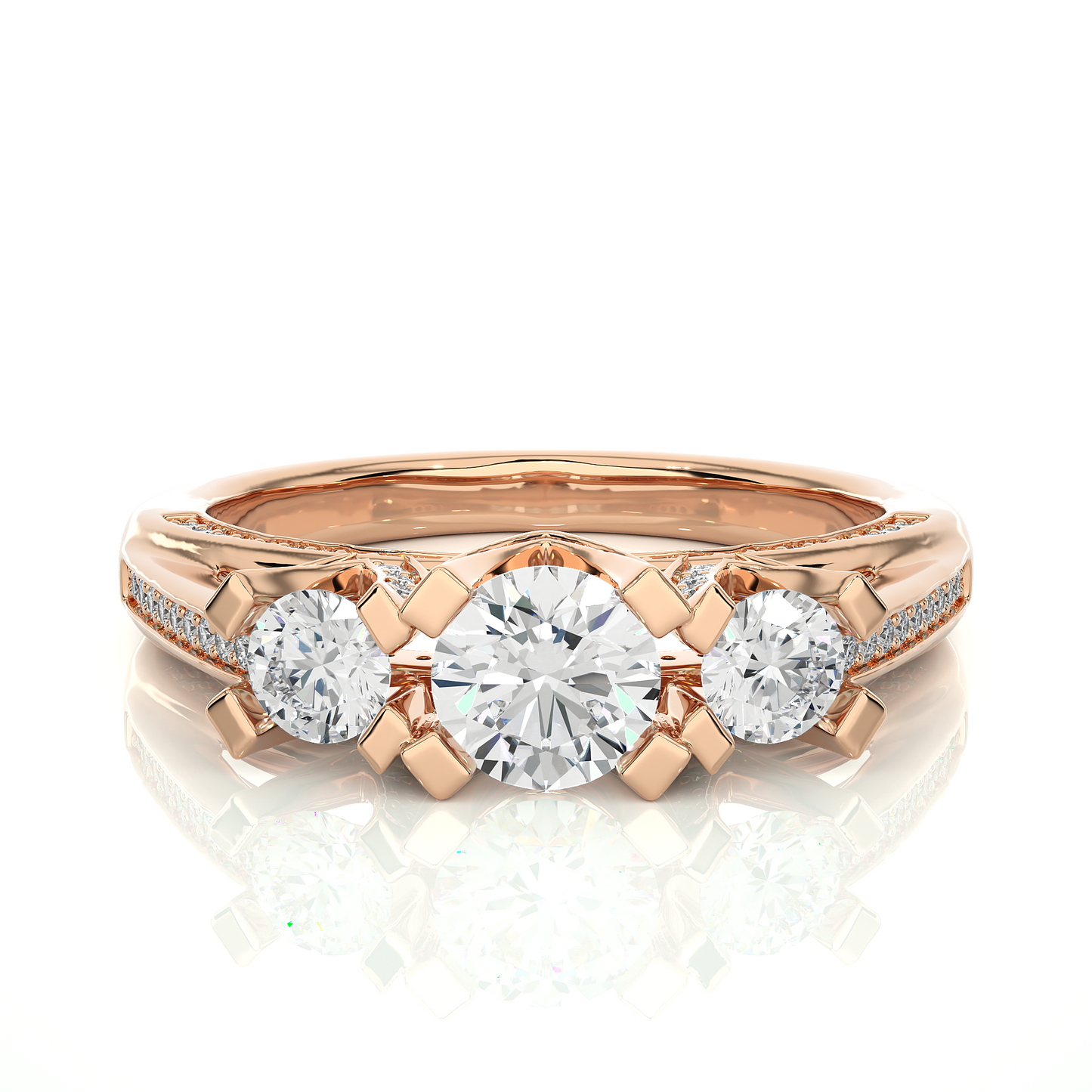 Queens Trio Ring