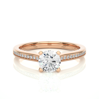 Aurora Side Stone Ring