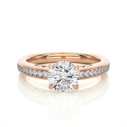 Lavish Side Stone Ring