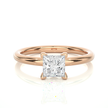 Prestige Princess With Small Stones Ring