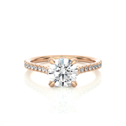 Glorious Side Stone Ring