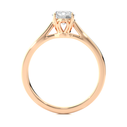Stellar Solitaire Ring