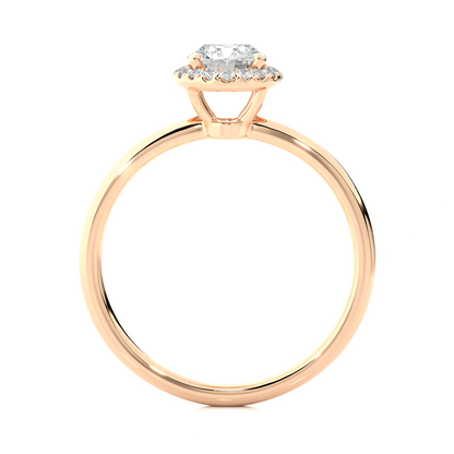 Classic Round Halo Ring