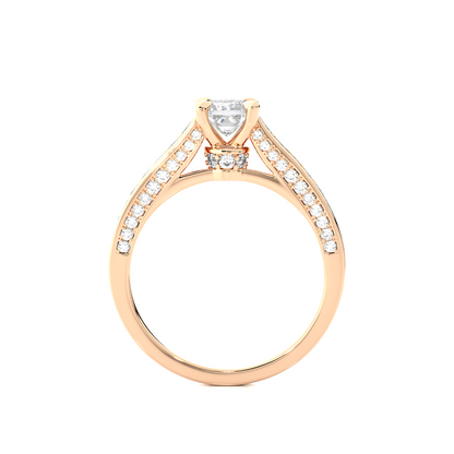 Infinite Princess Side Stone Ring