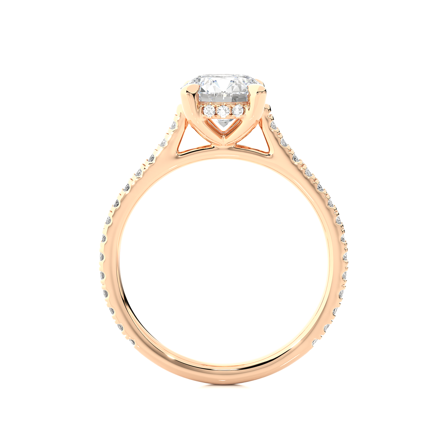 Glorious Side Stone Ring