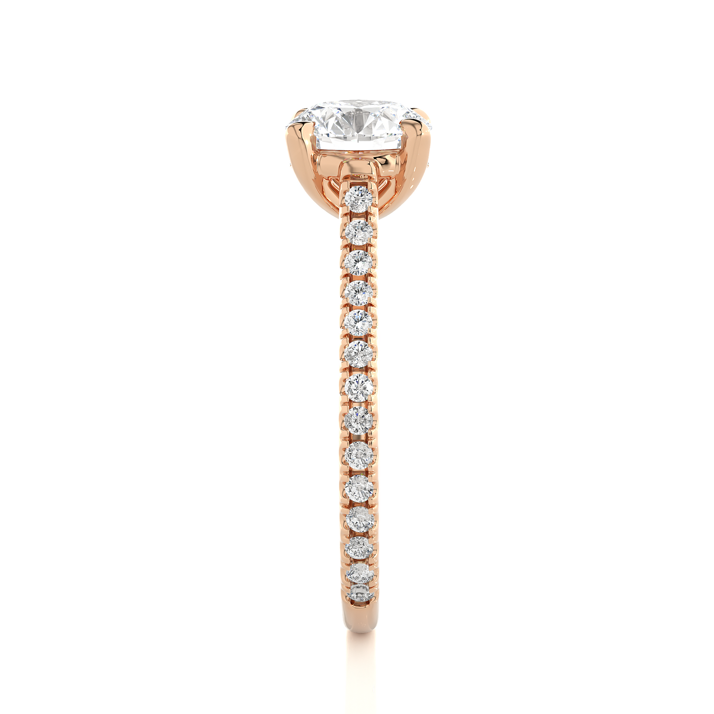 Glorious Side Stone Ring