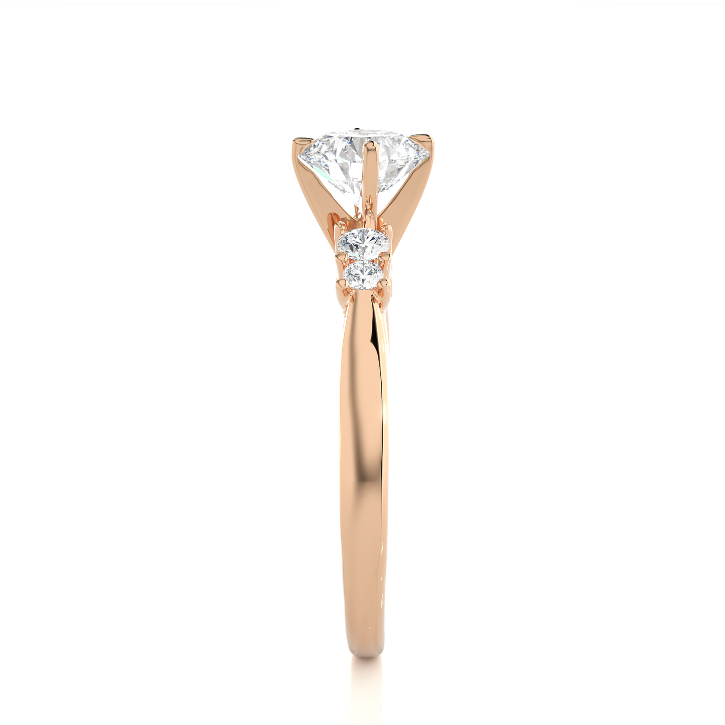 Starlight Side Stone Ring