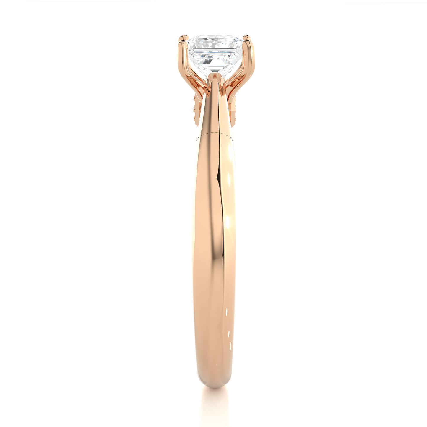 Prestige Princess With Small Stones Ring
