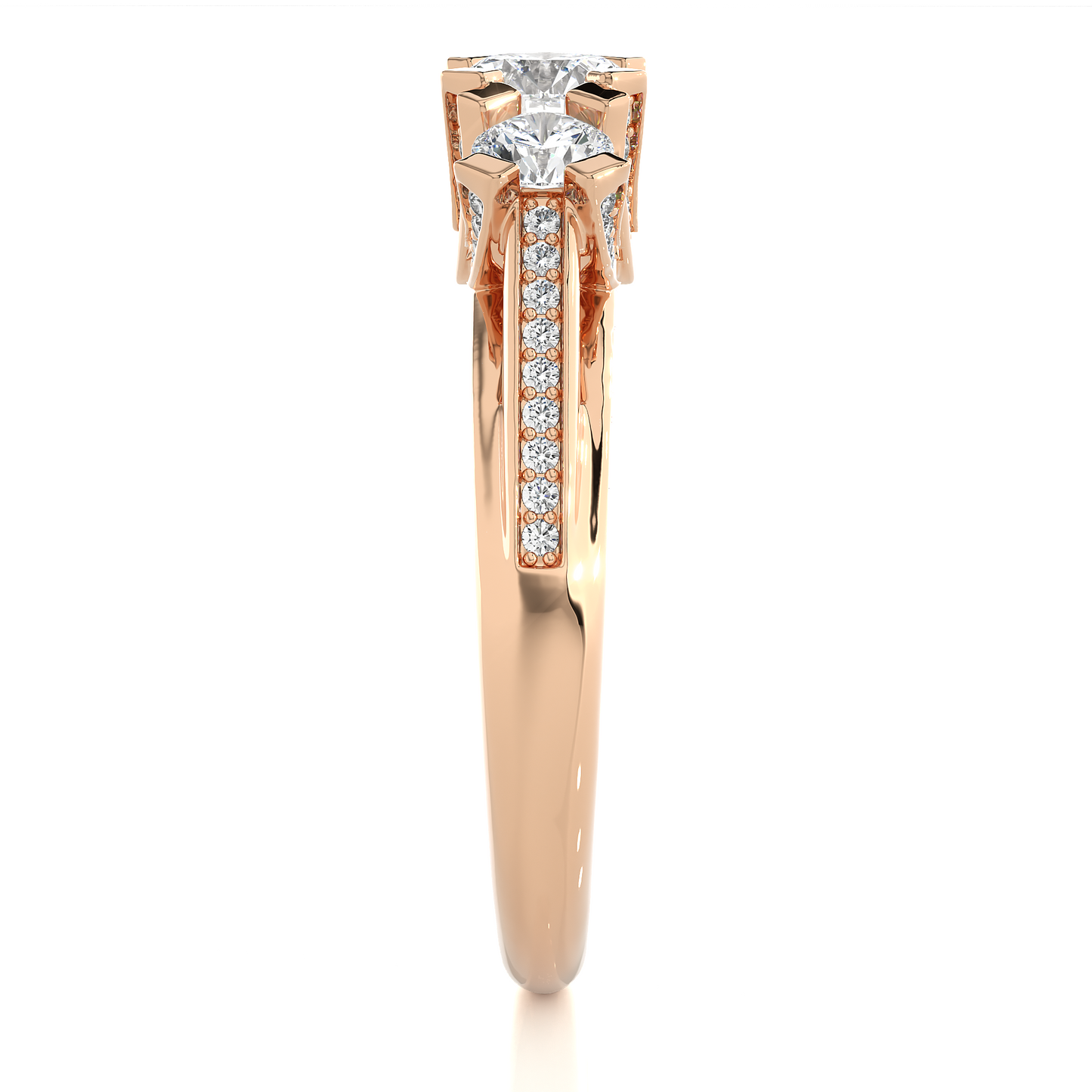Queens Trio Ring