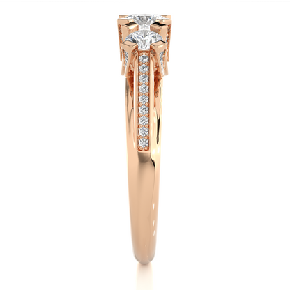 Queens Trio Ring