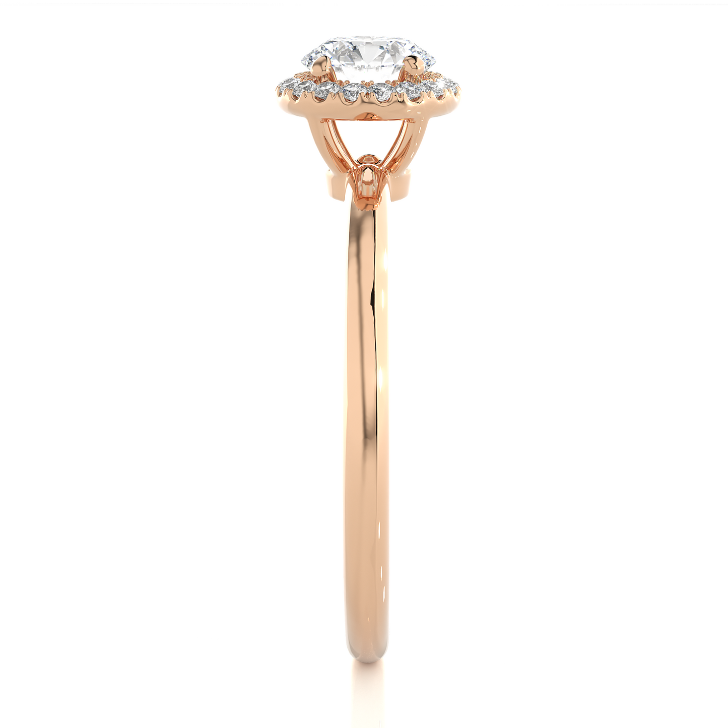 Classic Round Halo Ring