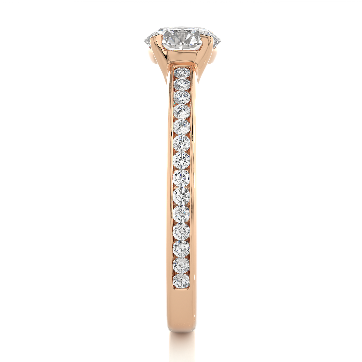 Lavish Side Stone Ring