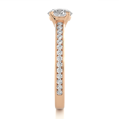 Lavish Side Stone Ring
