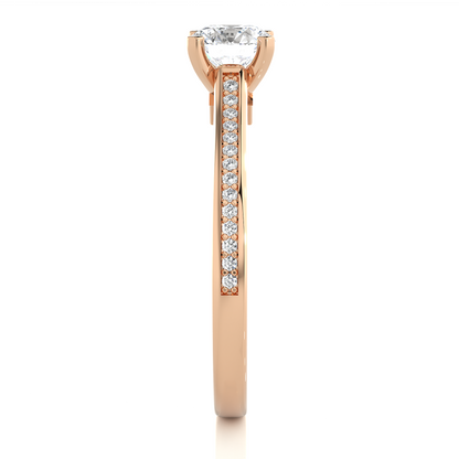 Aurora Side Stone Ring