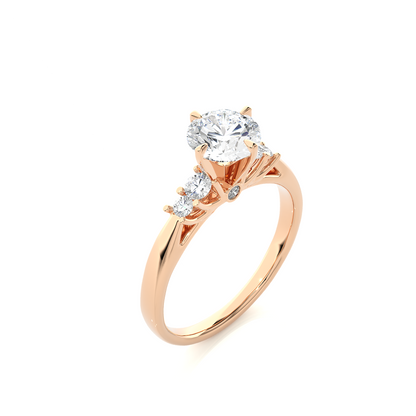 Starlight Side Stone Ring