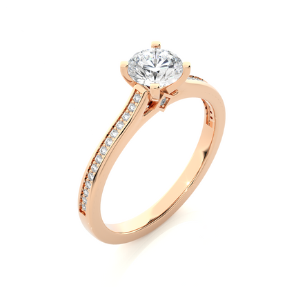 Aurora Side Stone Ring