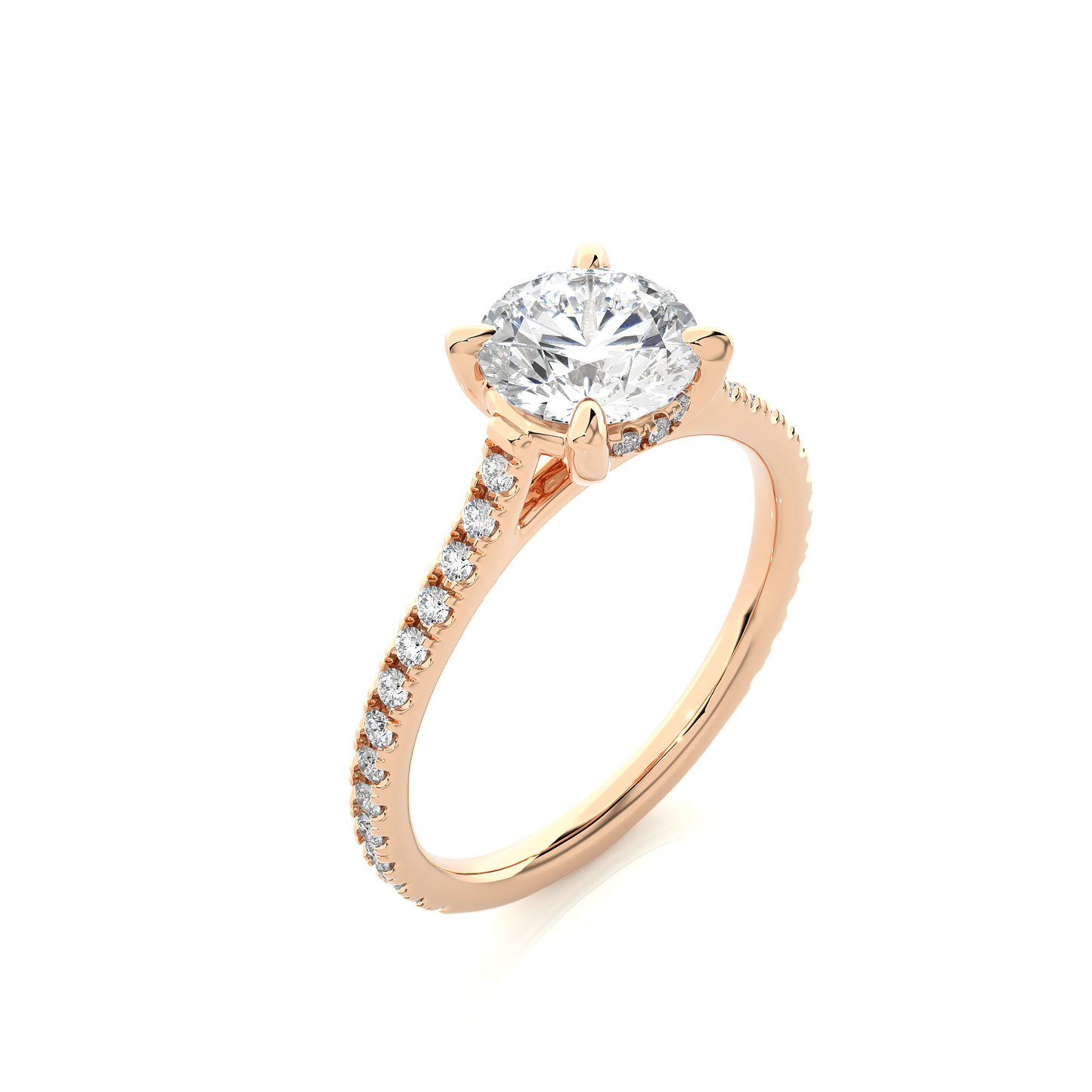 Glorious Side Stone Ring