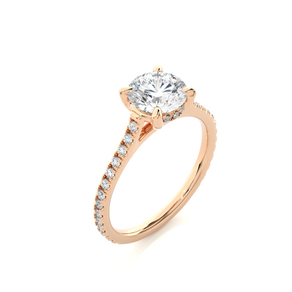 Glorious Side Stone Ring