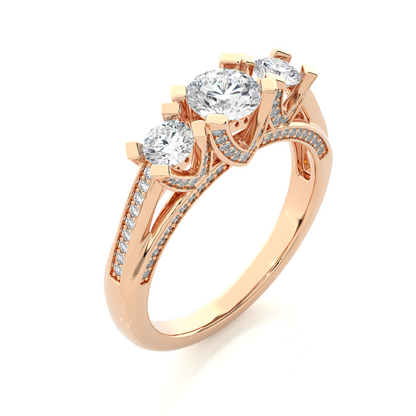 Queens Trio Ring