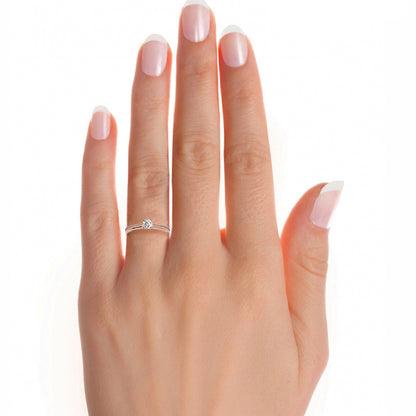 Aurora Side Stone Ring
