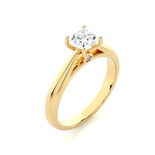 Prestige Princess With Small Stones Ring