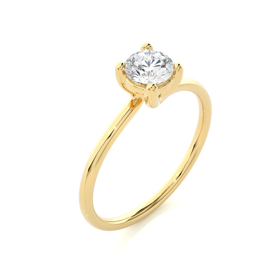 Enigma Solitaire Ring