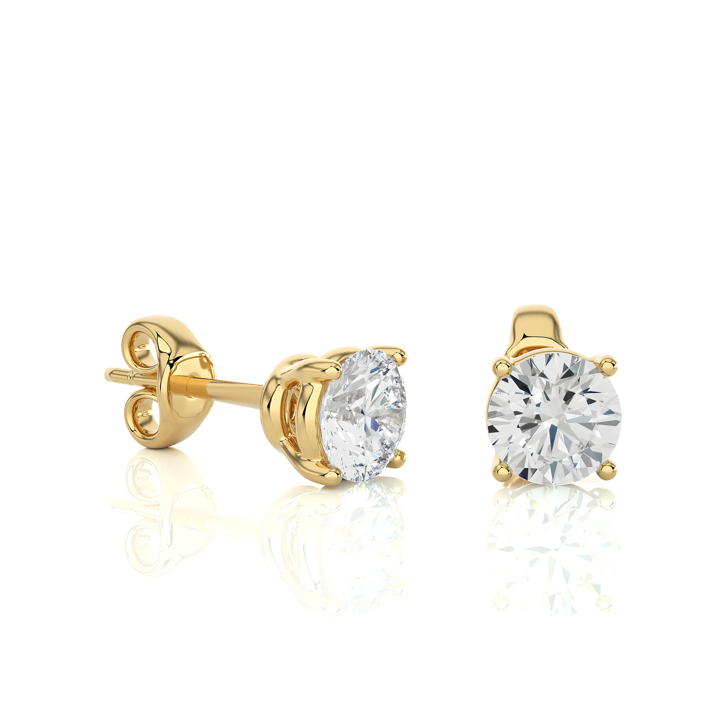 Basket Setting Round Studs