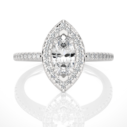Ambrosia Marquise Ring