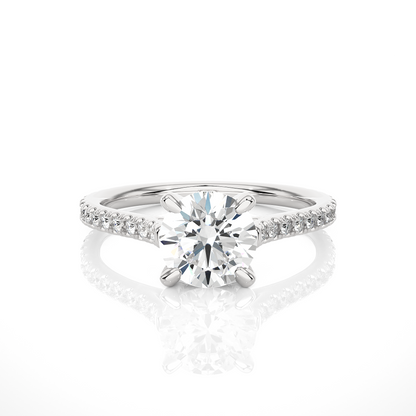 Glorious Side Stone Ring