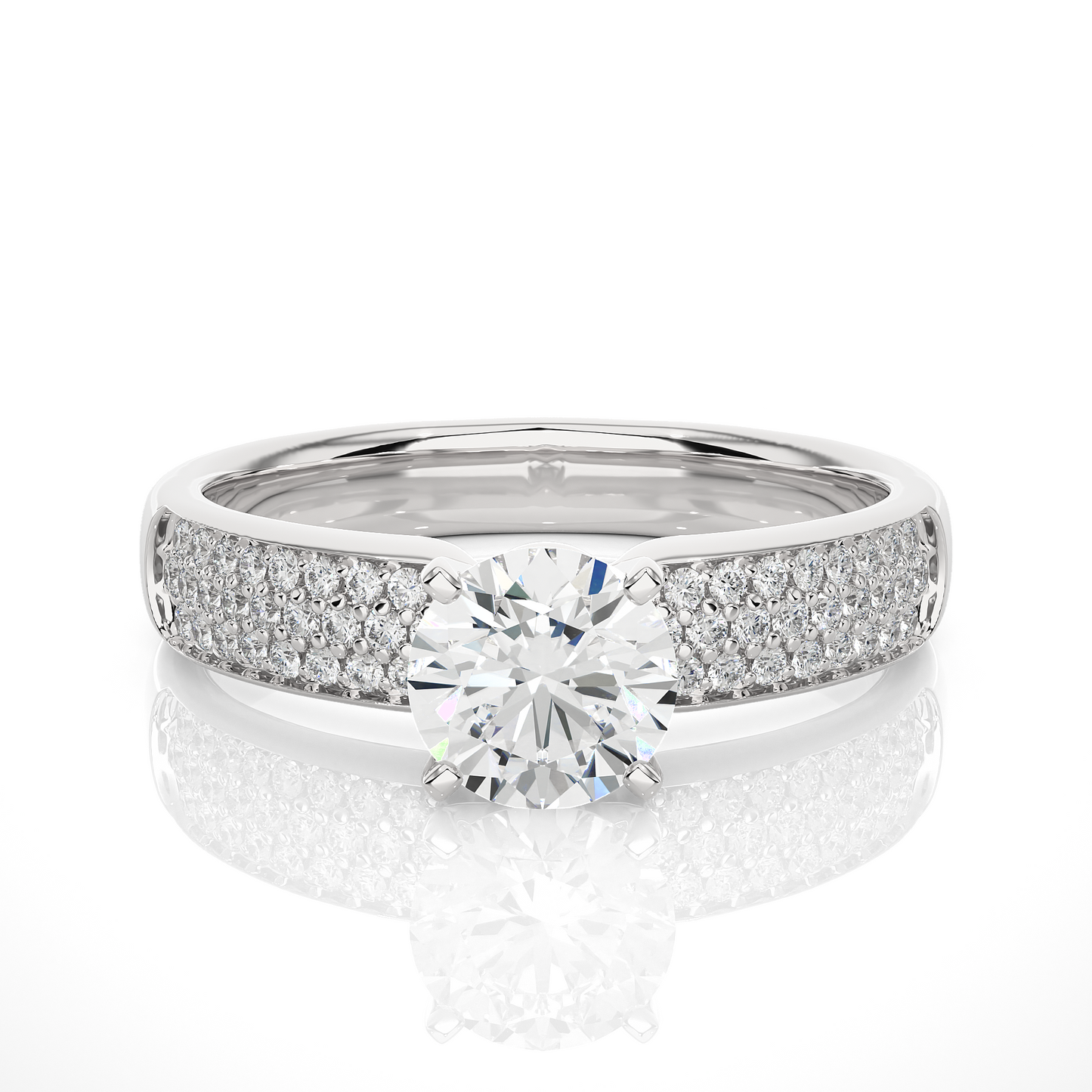 Elengant Pave Ring
