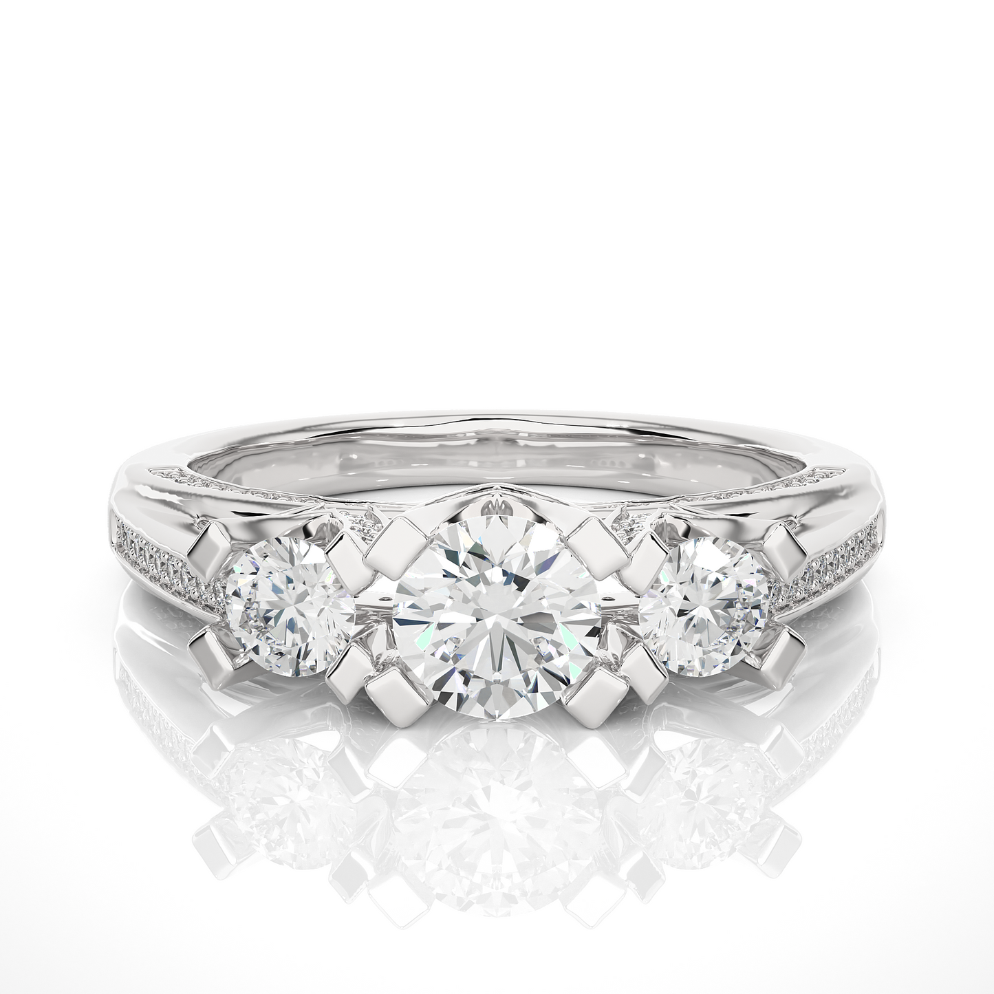 Queens Trio Ring
