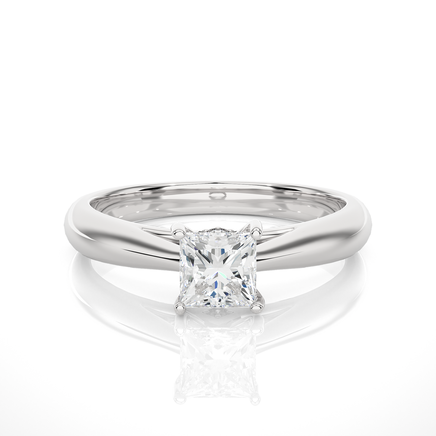 Prestige Princess With Small Stones Ring