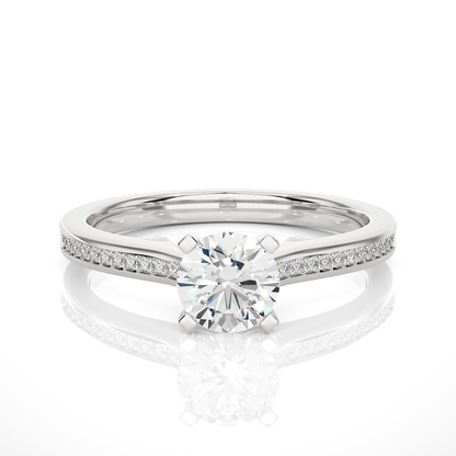 Aurora Side Stone Ring