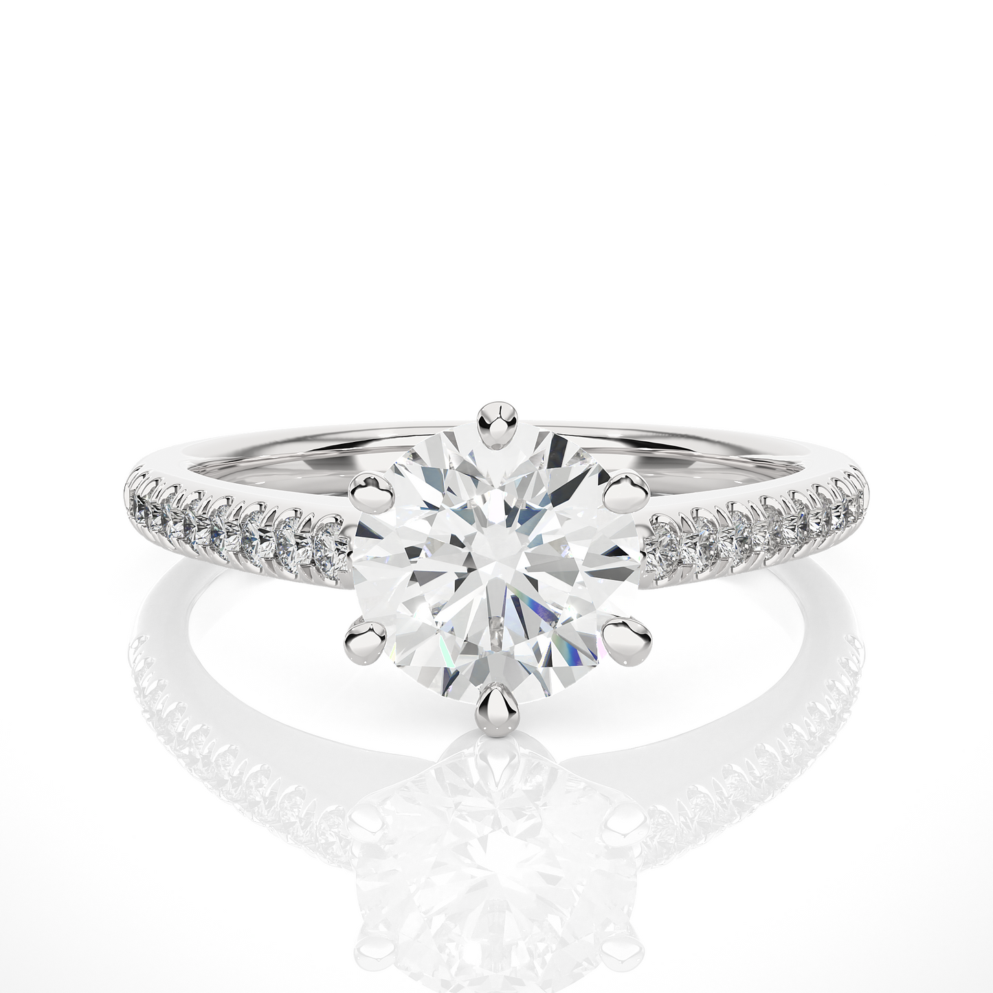 Signature Side Stone Ring