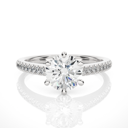 Signature Side Stone Ring