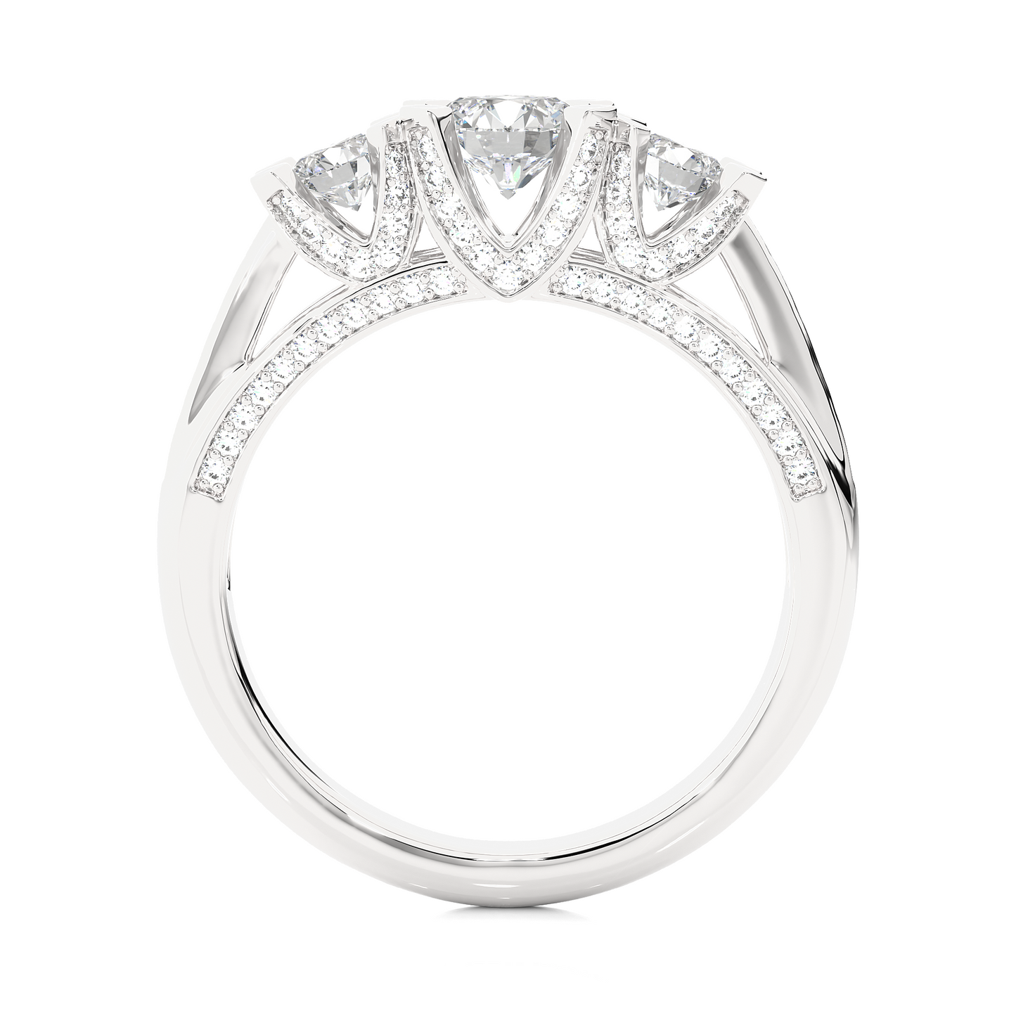 Queens Trio Ring