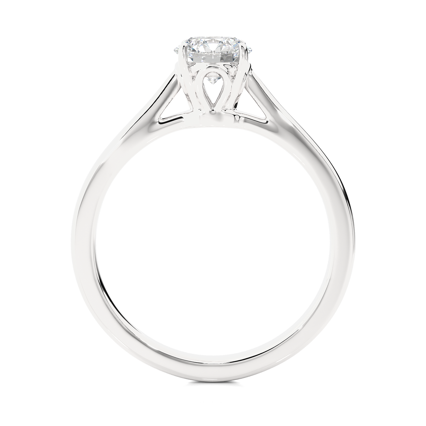 Stellar Solitaire Ring