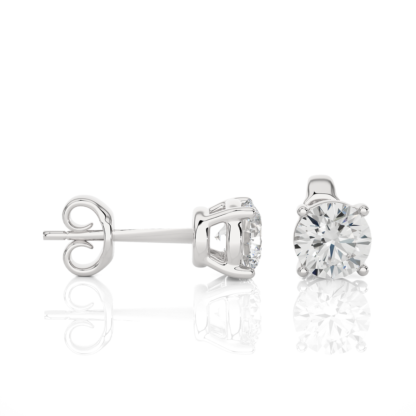 Basket Setting Round Studs