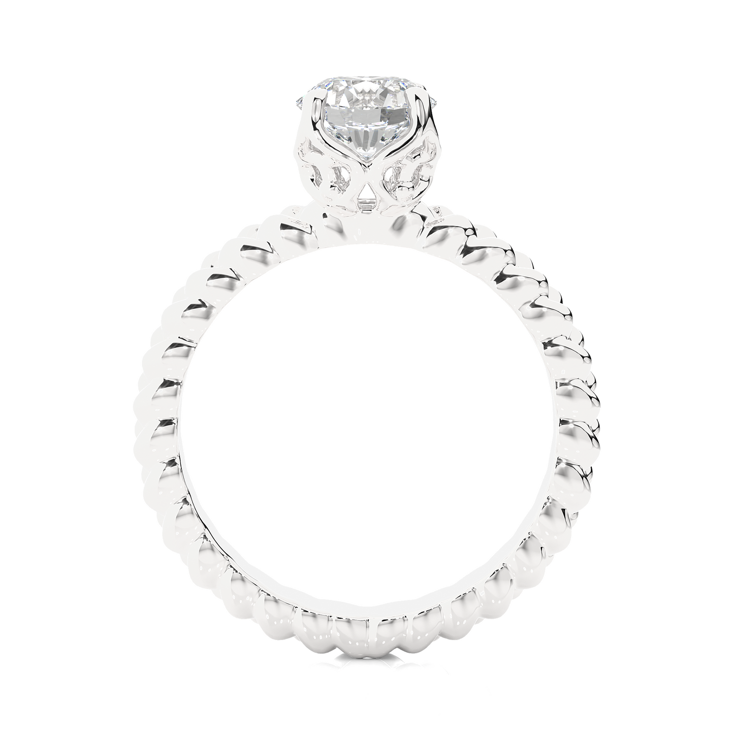 Vistara Solitaire Ring