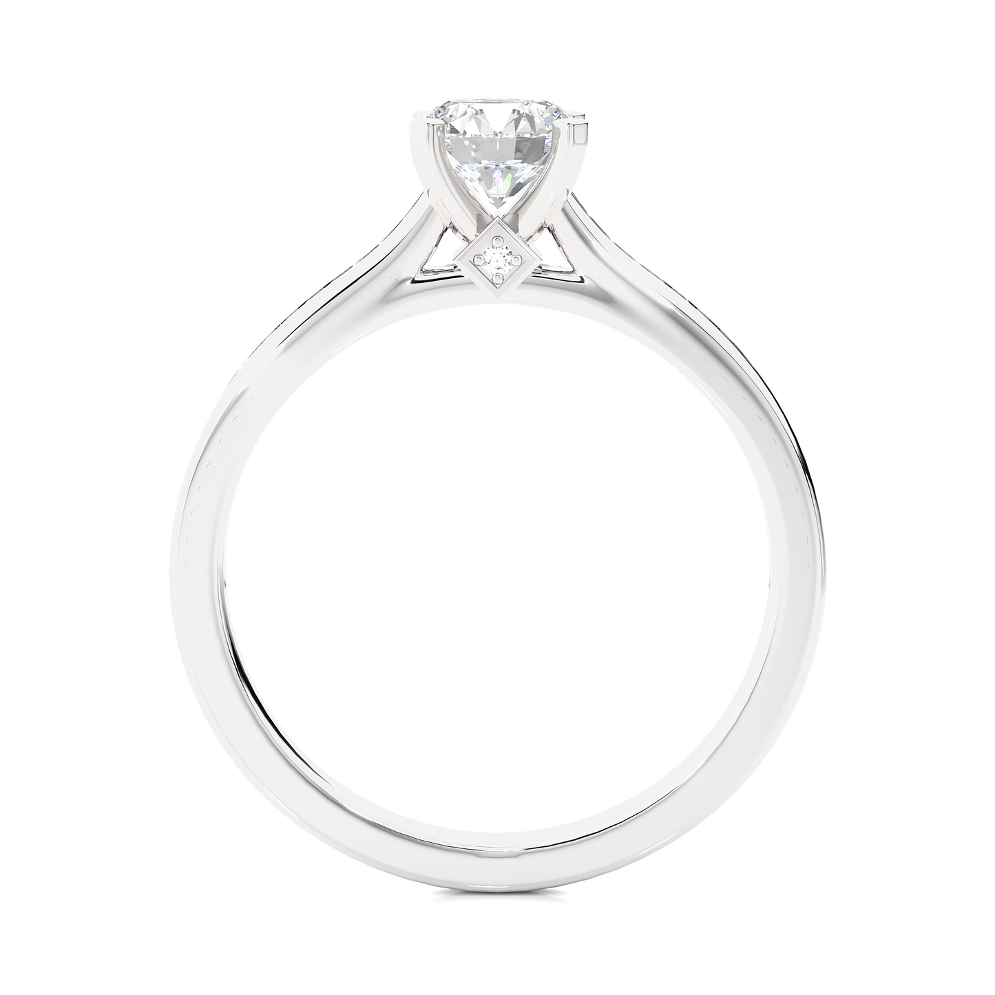 Aurora Side Stone Ring