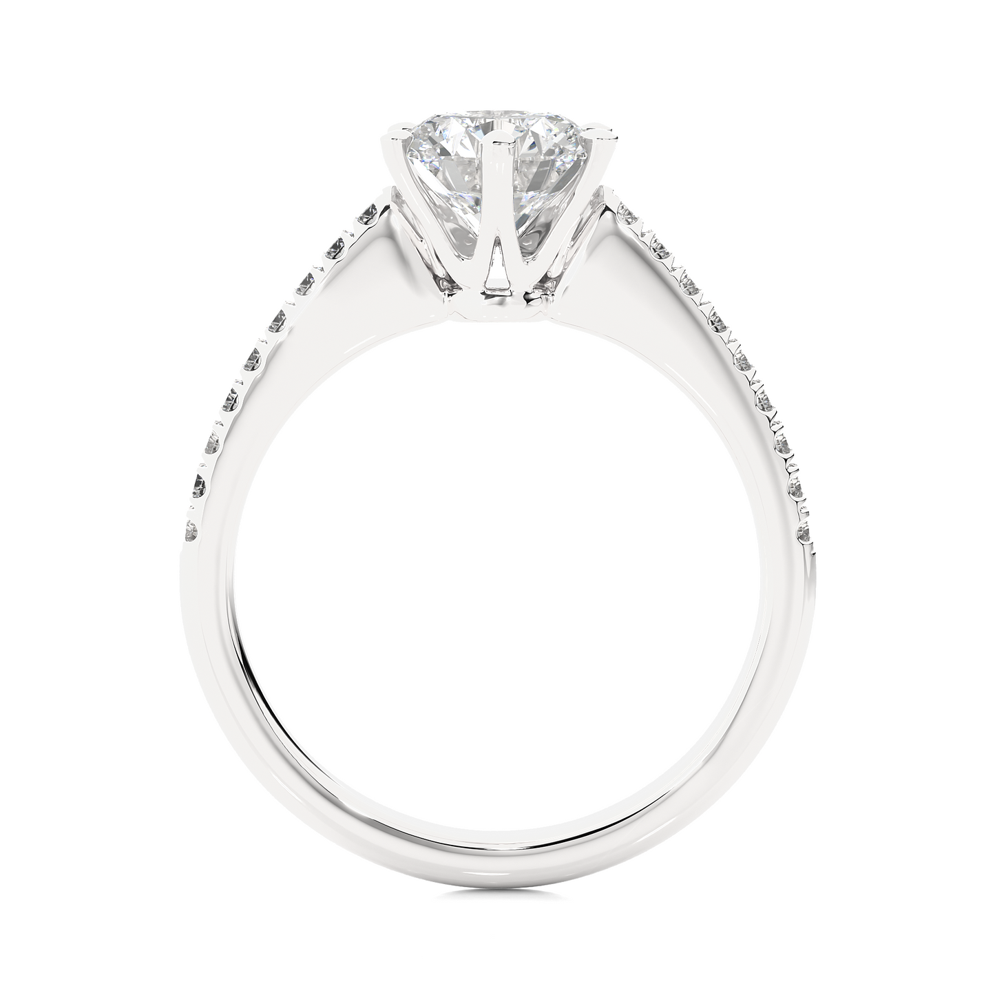 Signature Side Stone Ring